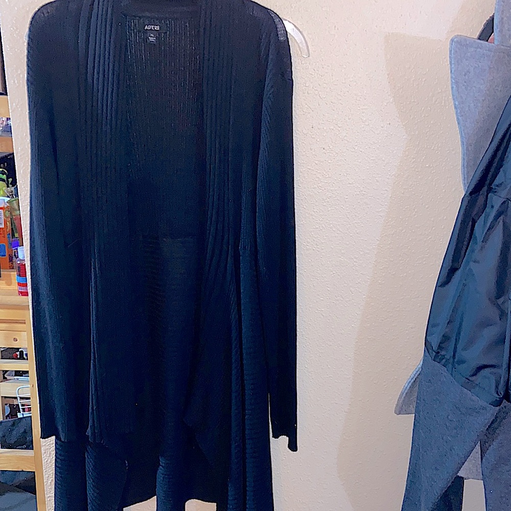 Apt 9 black cardigan